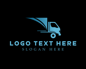 Fast Freight Truck logo design