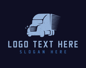 Transportation - Express Truck Logistics logo design