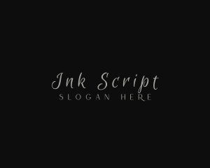 Script - Elegant Script Business logo design