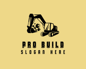 Contractor - Construction Excavation Contractor logo design