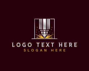 Industrial Laser Metalworks  logo design