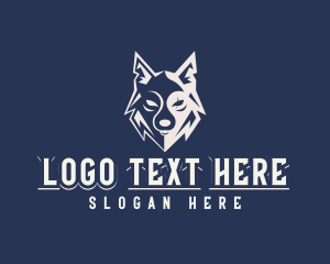 Wolf - Wild Wolf Avatar logo design