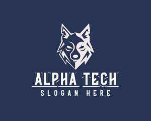 Alpha - Wild Wolf Avatar logo design