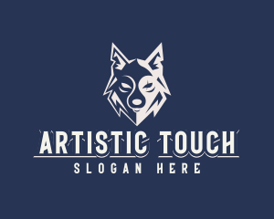 Wild Wolf Avatar logo design