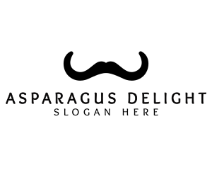 Mustache Horns Barber logo design