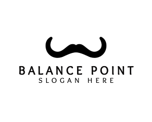 Mustache Horns Barber logo design