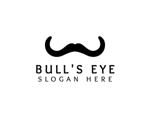 Mustache Horns Barber logo design