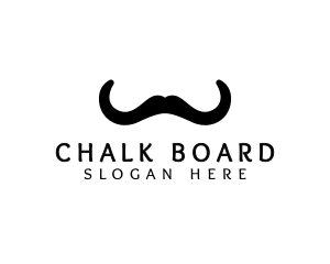 Mustache Horns Barber logo design