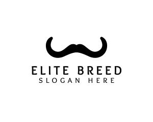 Mustache Horns Barber logo design