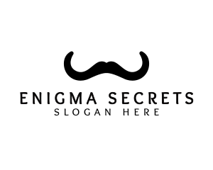 Mustache Horns Barber logo design