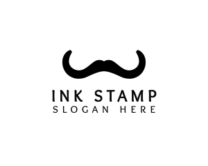 Mustache Horns Barber logo design