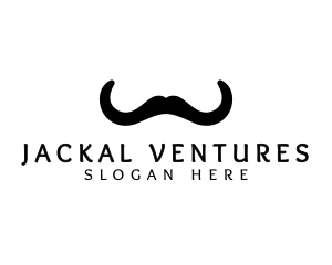 Mustache Horns Barber logo design