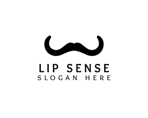 Mustache Horns Barber logo design