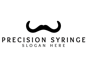 Mustache Horns Barber logo design