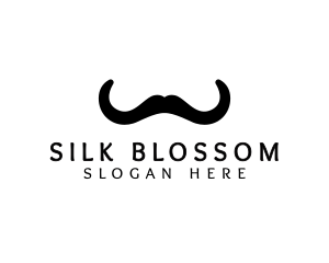 Mustache Horns Barber logo design