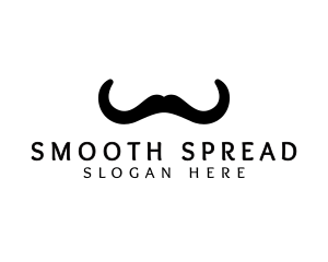 Mustache Horns Barber logo design