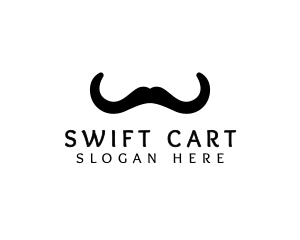 Mustache Horns Barber logo design