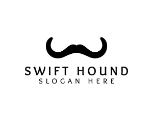 Mustache Horns Barber logo design