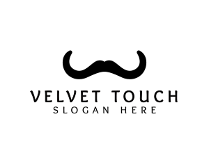 Mustache Horns Barber logo design