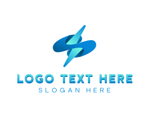 Lightning Tech  Electricity logo design