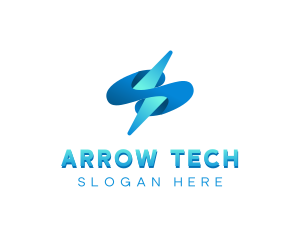 Lightning Tech  Electricity logo design