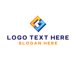 Digital - Modern Letter G Tech logo design
