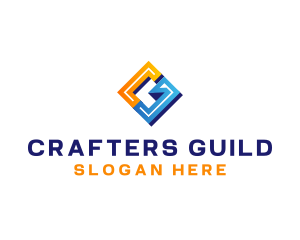 Guild - Modern Letter G Tech logo design
