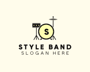 Drum Musical Instrument logo design