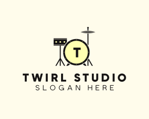 Drum Musical Instrument logo design