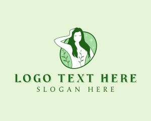 Waxing - Woman Natural Wellness logo design