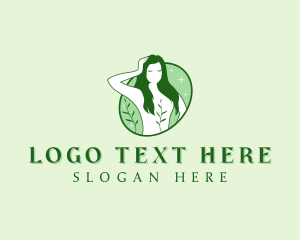 Leaf - Woman Natural Wellness logo design
