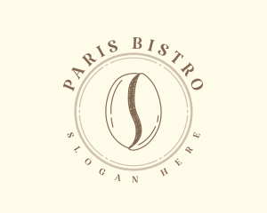 Coffee Bean Bistro Cafe logo design