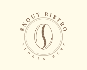 Coffee Bean Bistro Cafe logo design