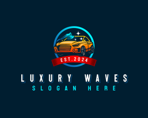 Automotive Washer Buffing logo design