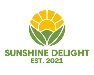 Natural Sunshine Garden logo design