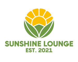 Natural Sunshine Garden logo design