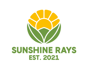 Natural Sunshine Garden logo design