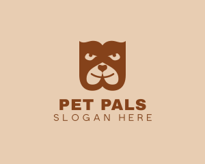 Bulldog Pet Club  logo design