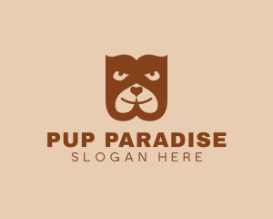 Bulldog Pet Club  logo design