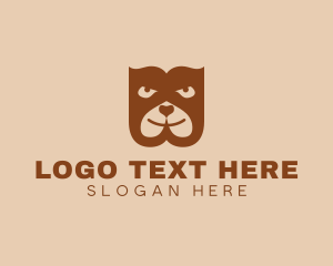 Hound - Bulldog Pet Club logo design