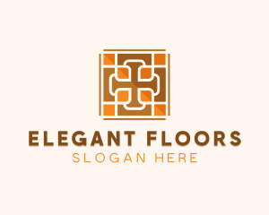 Flooring - Cross Tile Flooring logo design