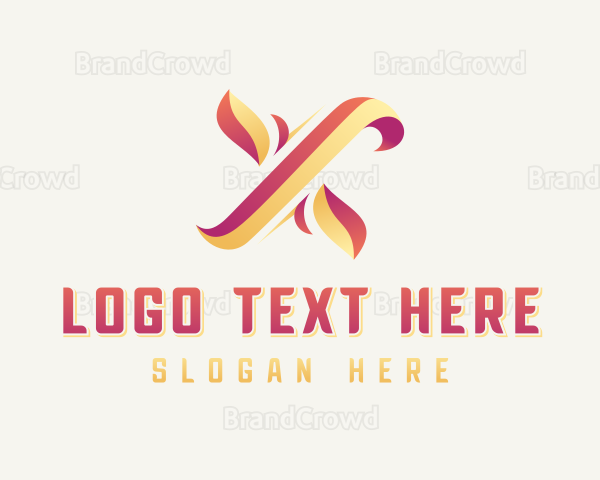 Generic Business Letter X Logo