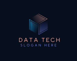 Database - Cube Tech Digital logo design
