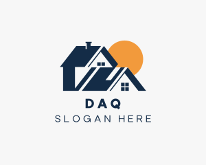 House Roofing Repair Logo