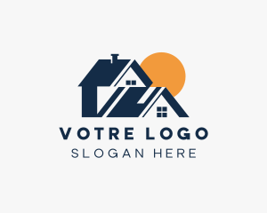 House Roofing Repair logo design