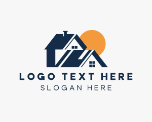 House Roofing Repair Logo