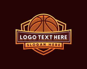 Slam Dunk - Basketball League Sports logo design