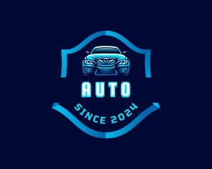 Auto Sedan Car logo design