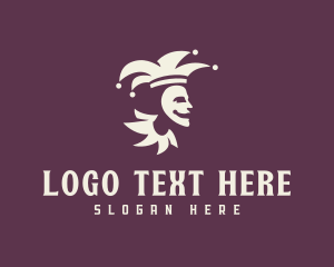 Drama - Jester Joker Clown logo design