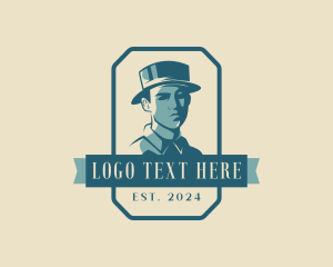 Hat - Gentleman Menswear Fashion logo design